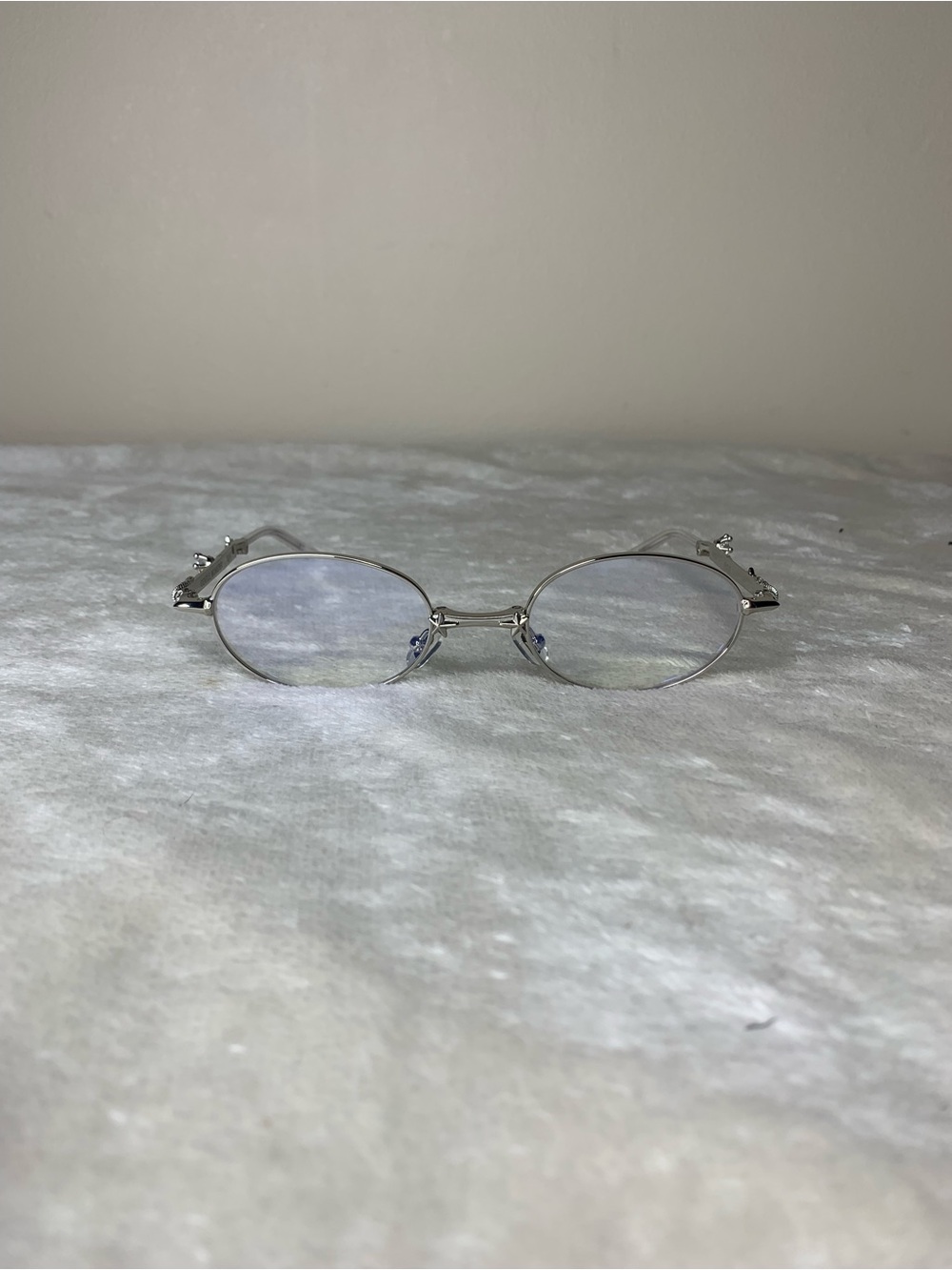GENTLE MONSTER PICO 02 Pocket Collection Silver Sunglasses UV Blue Light